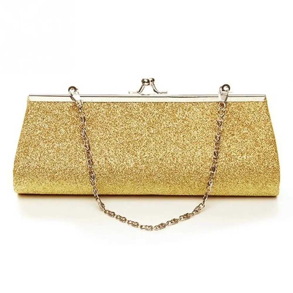 New Arrival Womens Sparkly Glitter Party Wedding Purse Shoulder Bag Evening Bag Clutch Purse Handbag T250227