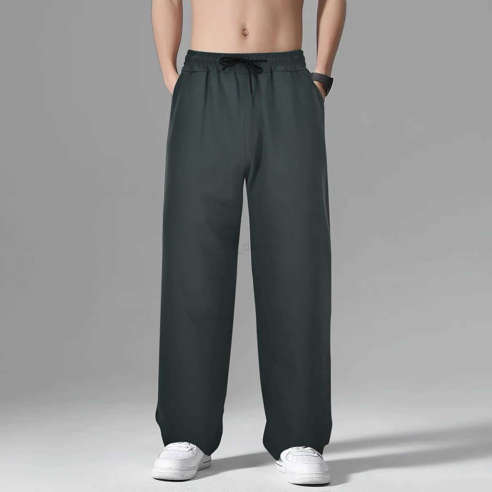 Man Pants TracksuitLuxury Sweatpants Sportswear Gym Workwear Summer Joggers Baggy Y2k Straight Big-Size Trousers PantalonesXJ240813