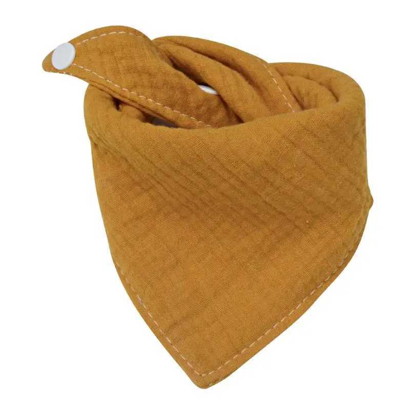 Bibs Burp Cloths Baby Infant Cotton Bib Solid Color Triangle Scarf Feeding Saliva Towel Bandana Burp Cloth Boy Girl Babies Accessories NewbornL4812