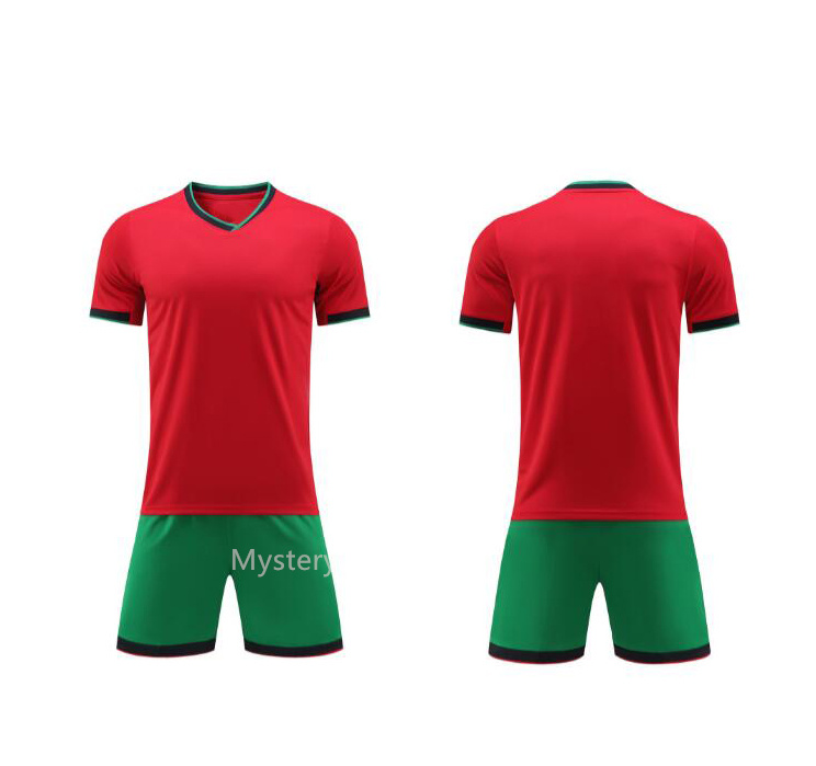 wholesalers Customized football soccer jersey sets jerseys with shorts uniforms Athletic Outdoor Apparel Soccer Wear Soccer Sets Mysterybox 's st