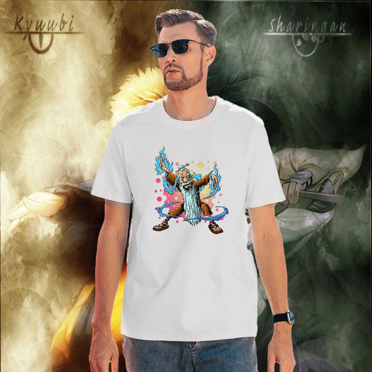 Brand portrait Men T Shirts Outdoor Tshirts 100% Cotton 230g Free Shipping Crew Neck Anime Tops