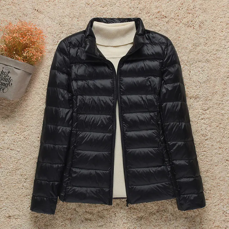 Duck Down Jacket Women Ultra Light Down Jacket All Season Feather Jacket Plus Women Overcoat Windbreaker Coats Down Coats 240813