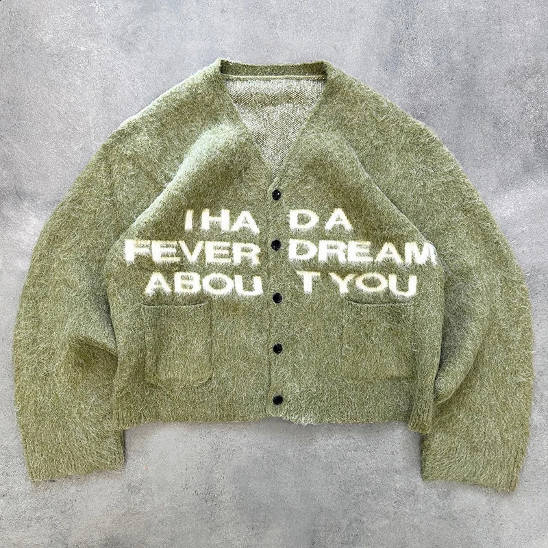 Y2k clothes Harajuku Sweater Hip Hop Streetwear Letter Cute Casual Sweater Winter Sweater Knit Sweater Hip Hop Streetwear 240813