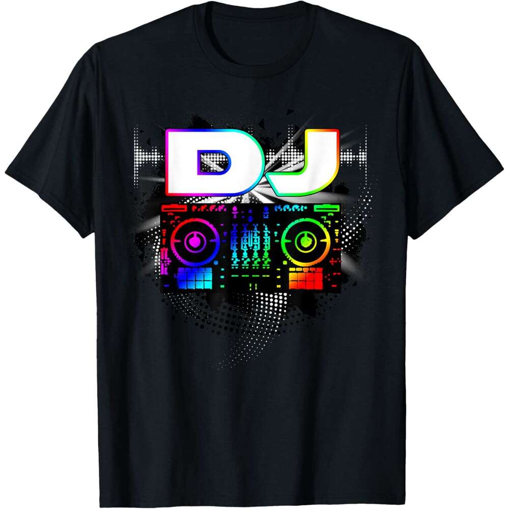 2025S Fashion Designer T Shirt For Mens Dj Lover Music Player Sound Cool Funny Gift T Shirt Shirts Tshirt Graphic Tee Casual Tops Clothes Short Sleeve