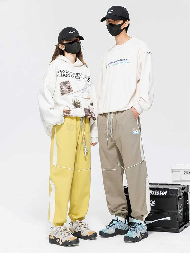 Spring Autumn Sweatpants Men/Women Unisex Couples Cotton Joggers Casual Baggy Pants Loose Sports Harem Trousers Plus Size 8XLXJ240813
