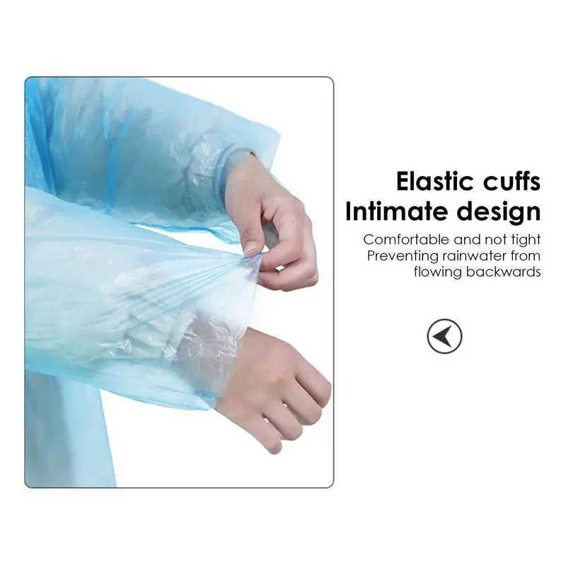 Portable Raincoat Vacuum Packaging Outdoor Rainwear Waterproof Disposable Hiking Hooded Ponchos Rain Cover Camping Accessories Y240810