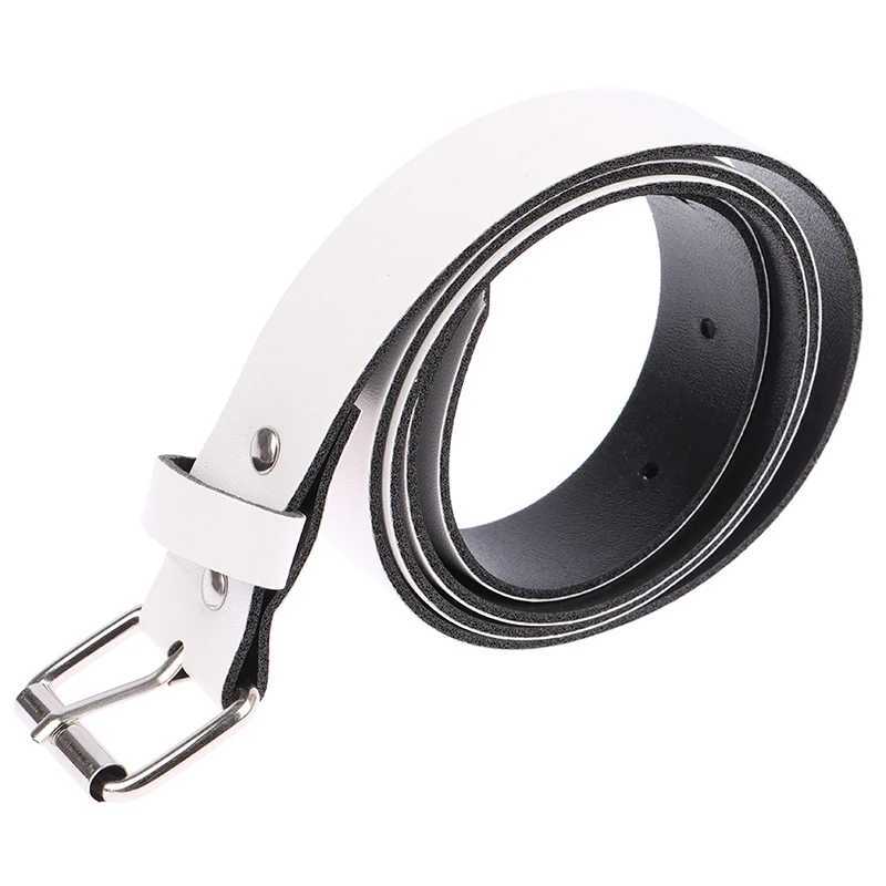 Mens leather belt high-quality designer reversible buckle business denim casual belt 2.3cm belt W240807