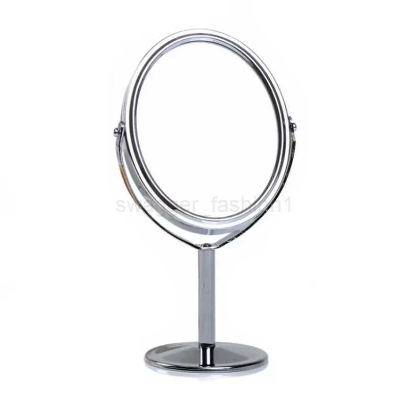 LED Makeup Mirror Touch Screen 3 Light Portable Standing Folding Vanity Mirroir with 5x Magnifying Cosmetics LED MirrorXJ240813