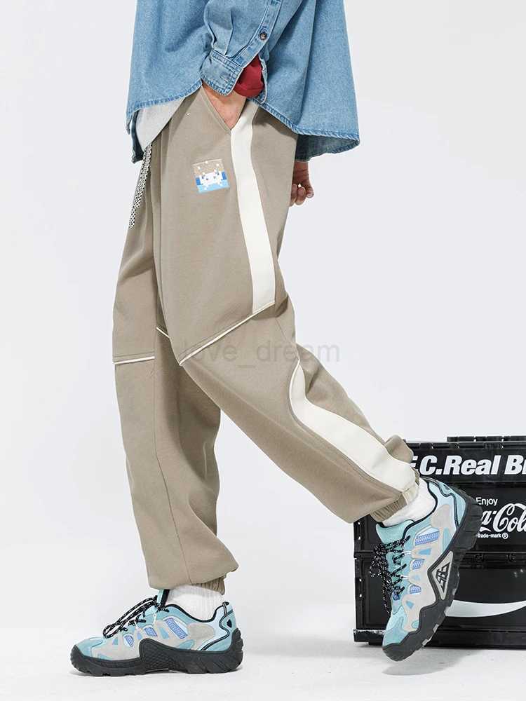 Spring Autumn Sweatpants Men/Women Unisex Couples Cotton Joggers Casual Baggy Pants Loose Sports Harem Trousers Plus Size 8XLXJ240813