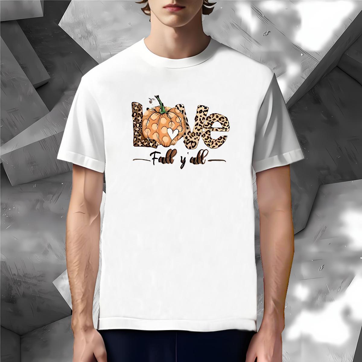 Unisex Mens T Shirts halloween O-Neck Short Sleeve Daily Outfit Anime 230g 100% Cotton Mens Tshirts Casual New Polos
