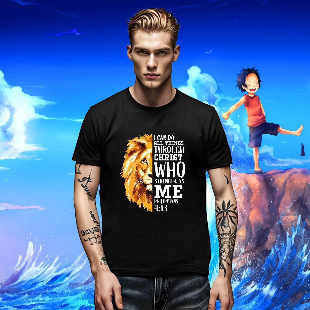 2024 DIY Tshirt for Man Woman Casual Beach 230g Cotton Tee Shirt Breathable Short Sleeve Popular Man T Shirts Custom Anime