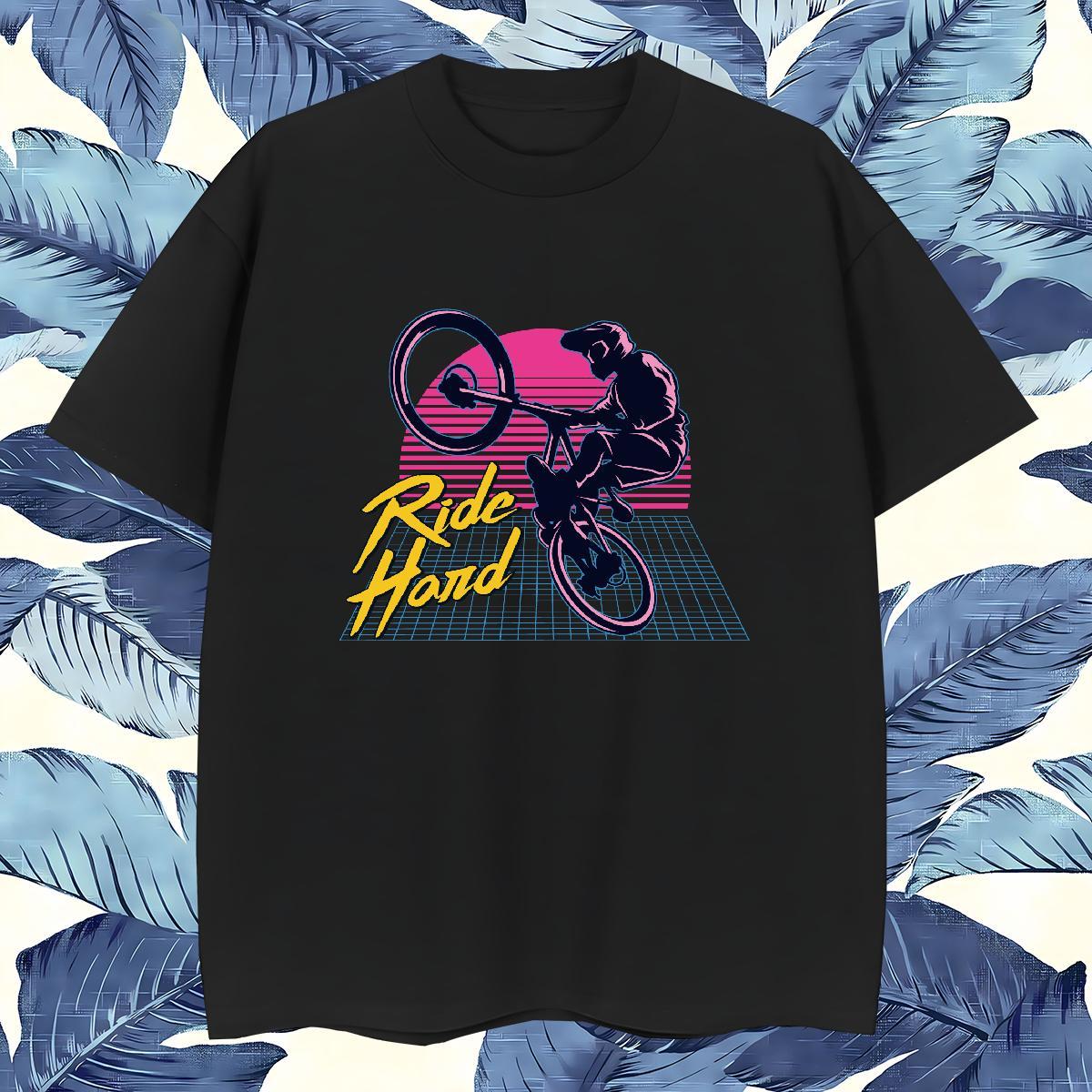 Cool Design Motorcycle Mens T Shirts Hip Hop Street Tshirts 230g Pure Cotton Factory Direct Breathable Short Sleeve DIY Clothings