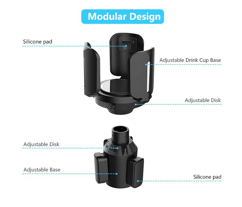 Multi-purpose Car Water Cup Holder Modified Coaster Car Cup Holder Beverage Holder Cup