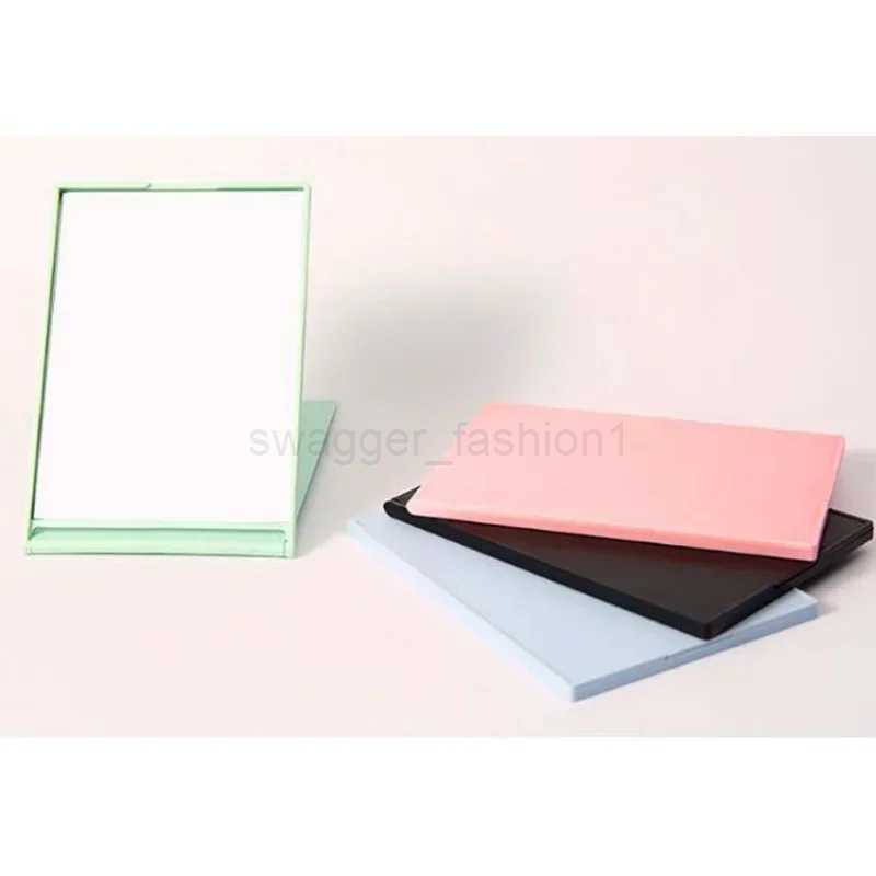 Folding Mirror Mini Portable Makeup Mirror Hand Standing Small Mirror Vanity Foldable Compact Pocket Cosmetics ToolsXJ240813