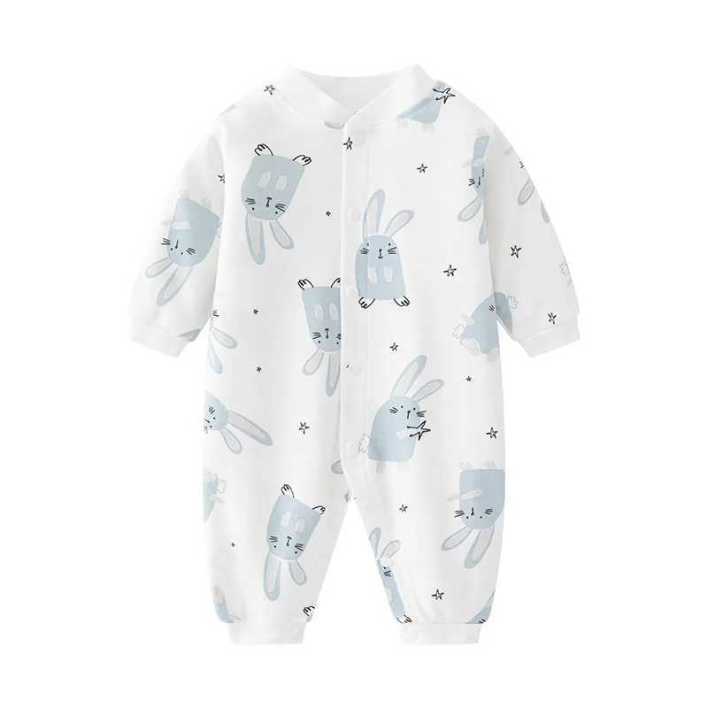Baby jumpsuit spring and autumn clothing sets autumn jumpsuit pajamas autumn and winter newborn baby jumpsuit climbing cloth W240812