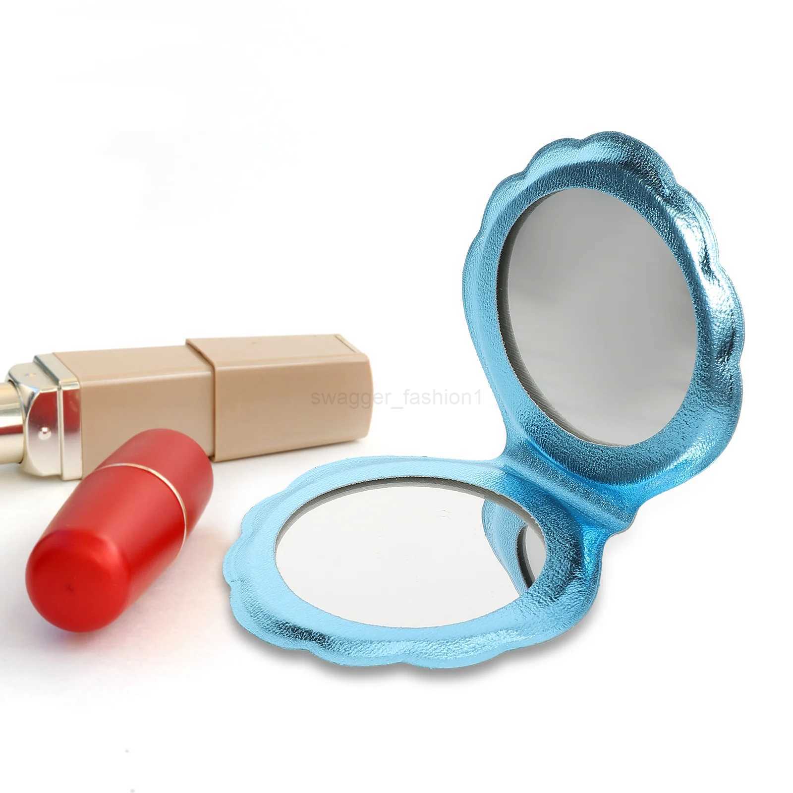 Makeup Vanity Mirror Girly Heart Flash Shell Pocket for Women Hand Mermaid Small Purse ChildXJ240813