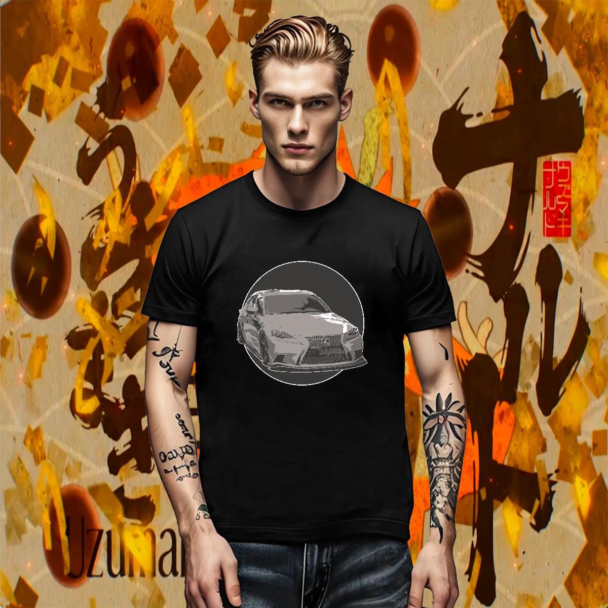 TOP Quality Tshirts Casual 230g 100% Cotton Black White Round Neck Short Sleeve car T Shirt For Man DIY Customized Clothings