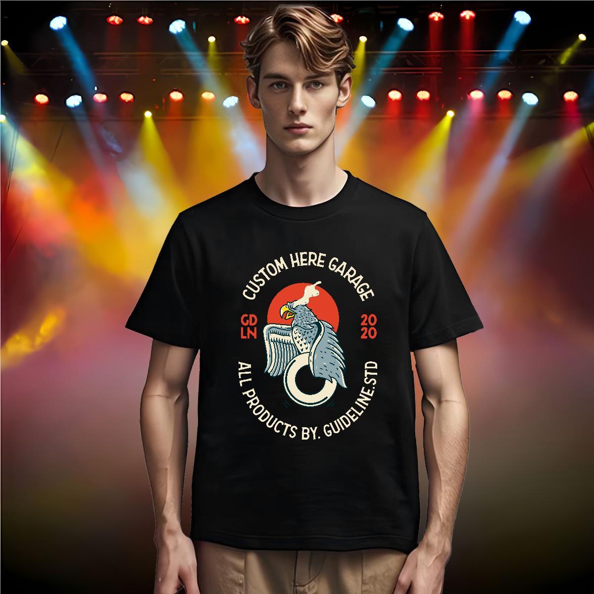 T-Shirts 230g Cotton cool Street Casual Pure Cotton Custom Big Size Men Tees DIY Customized Unisex Polos
