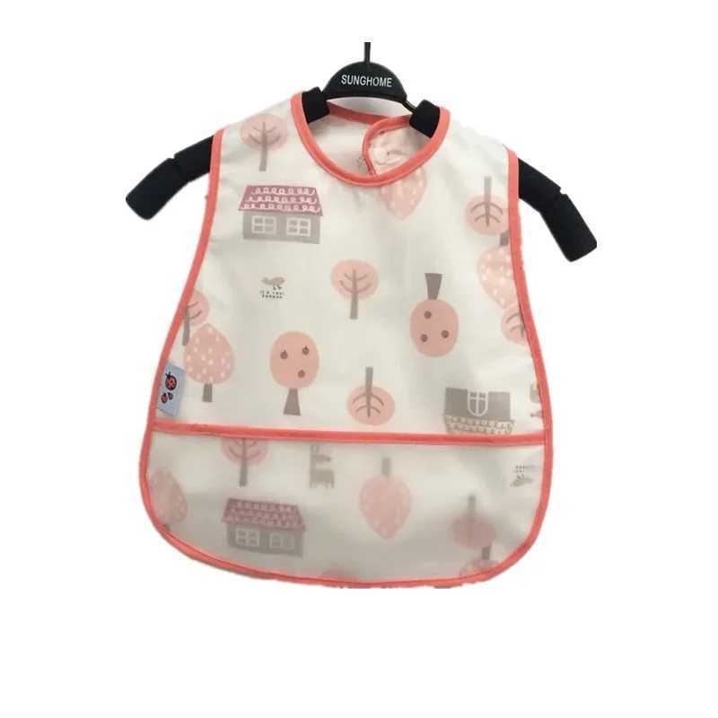 Bibs Burp Cloths Baby Cartoon Feeding Bibs EVA Waterproof Bibs Adjustable Baby Bibs Baby Child ApronL4812