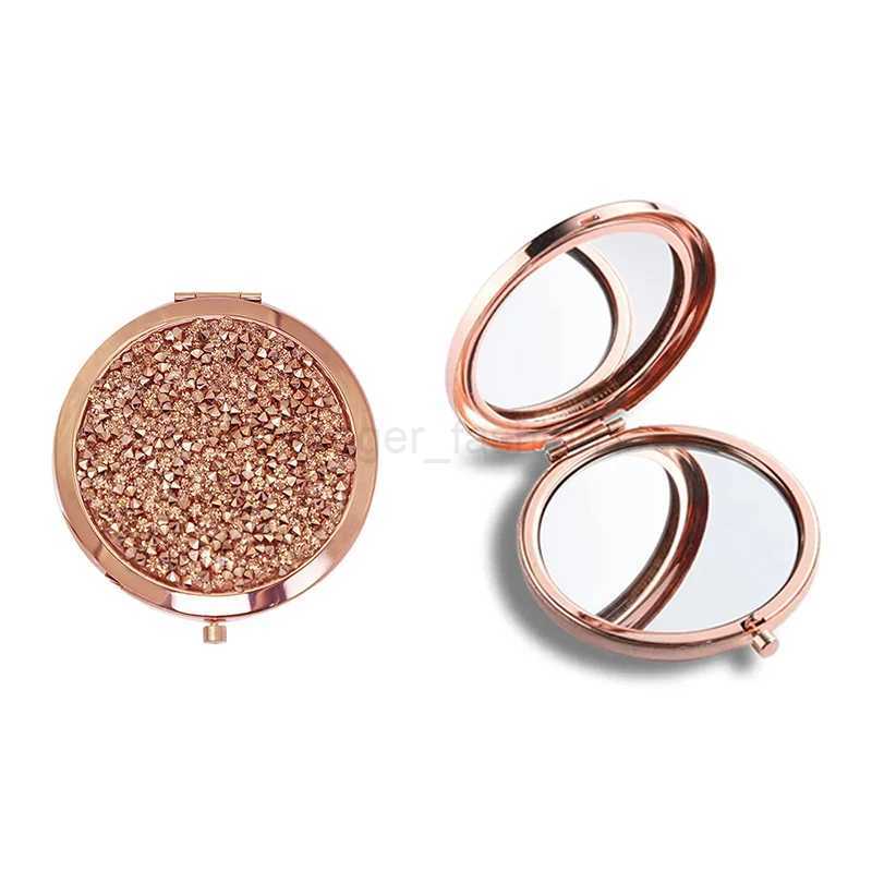 Custom Mini Bling Makeup Pocket MirrorXJ240813