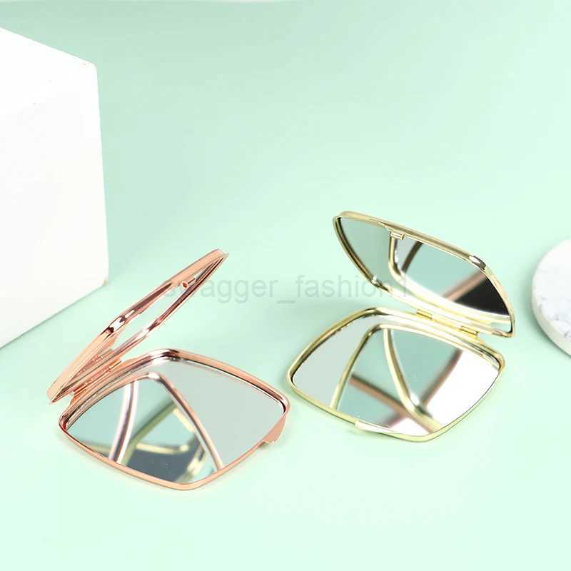 Compact Makeup Mirror Cosmetic Magnifying Round Pocket Make Up MirrorXJ240813