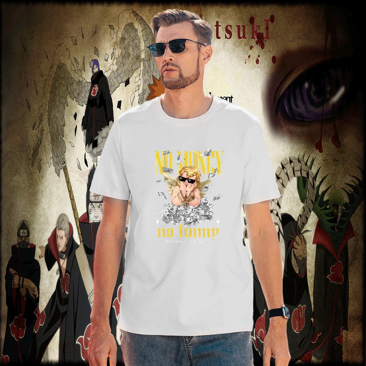 Brand money Mens T Shirts Street Men Clothes T-Shirt 100% Cotton 230g DIY Customized Breathable Crew Neck Custom Printing Tops Tees