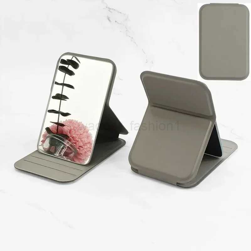 Pocket Rectangle Makeup Folding Mirrors Ultra-thin Folding Make Up Mirror Personalised Portable Compact Cosmetic MirrorXJ240813