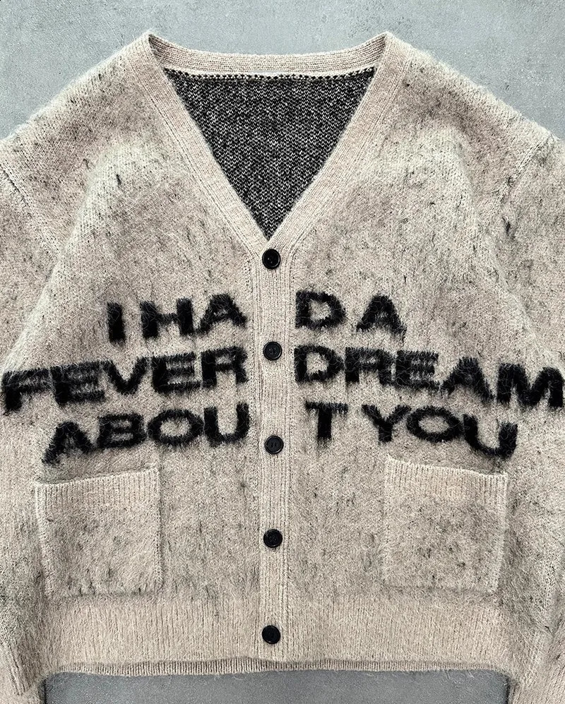 Y2k clothes Harajuku Letter Sweater Hip Hop Streetwear Cute Casual Sweater Winter Sweater Knit Sweater Hip Hop Streetwear 240813CJ