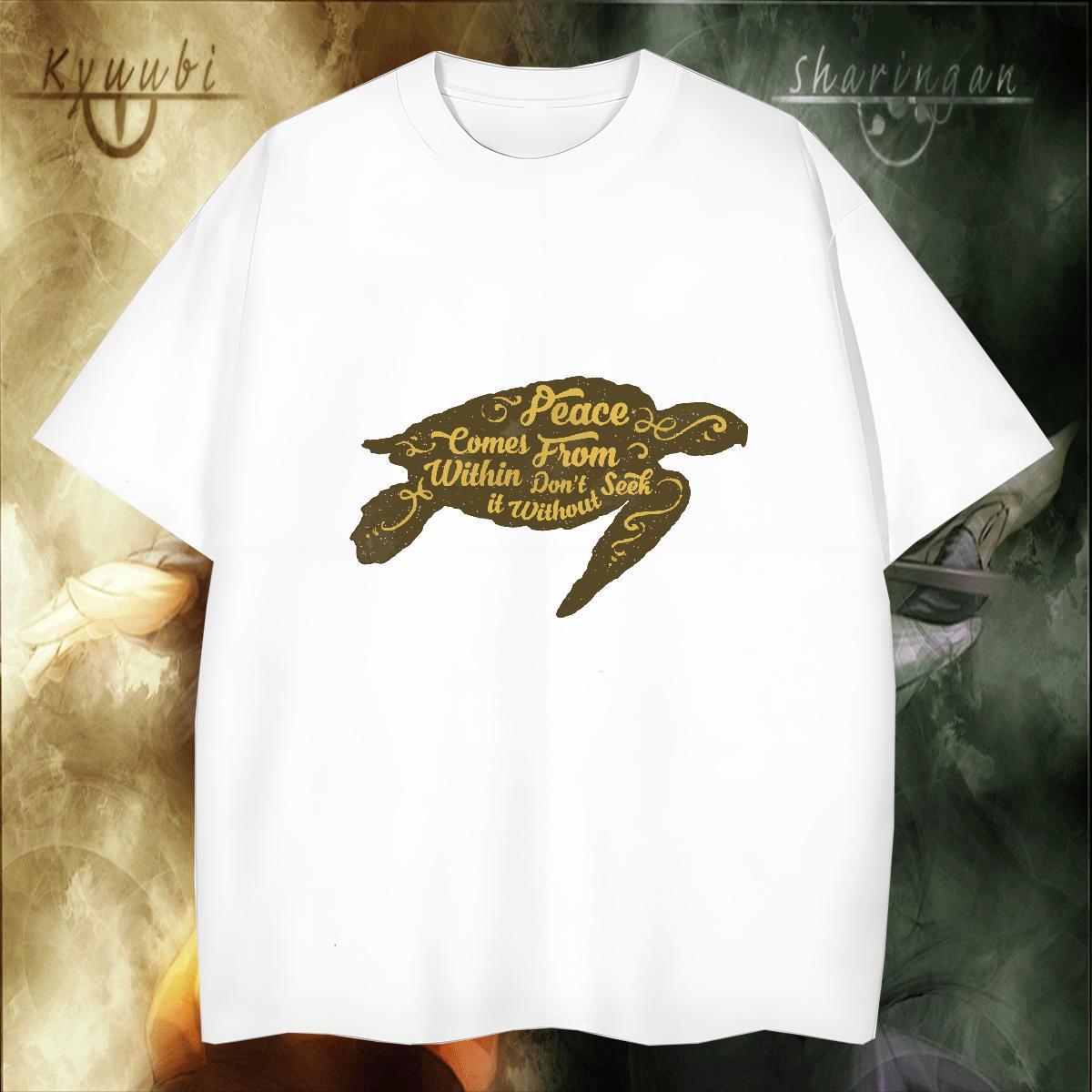 Designer tortoise Mens T Shirts Street Men Tshirts 230g 100% Cotton Fashion Design Breathable Soft Skull Tops