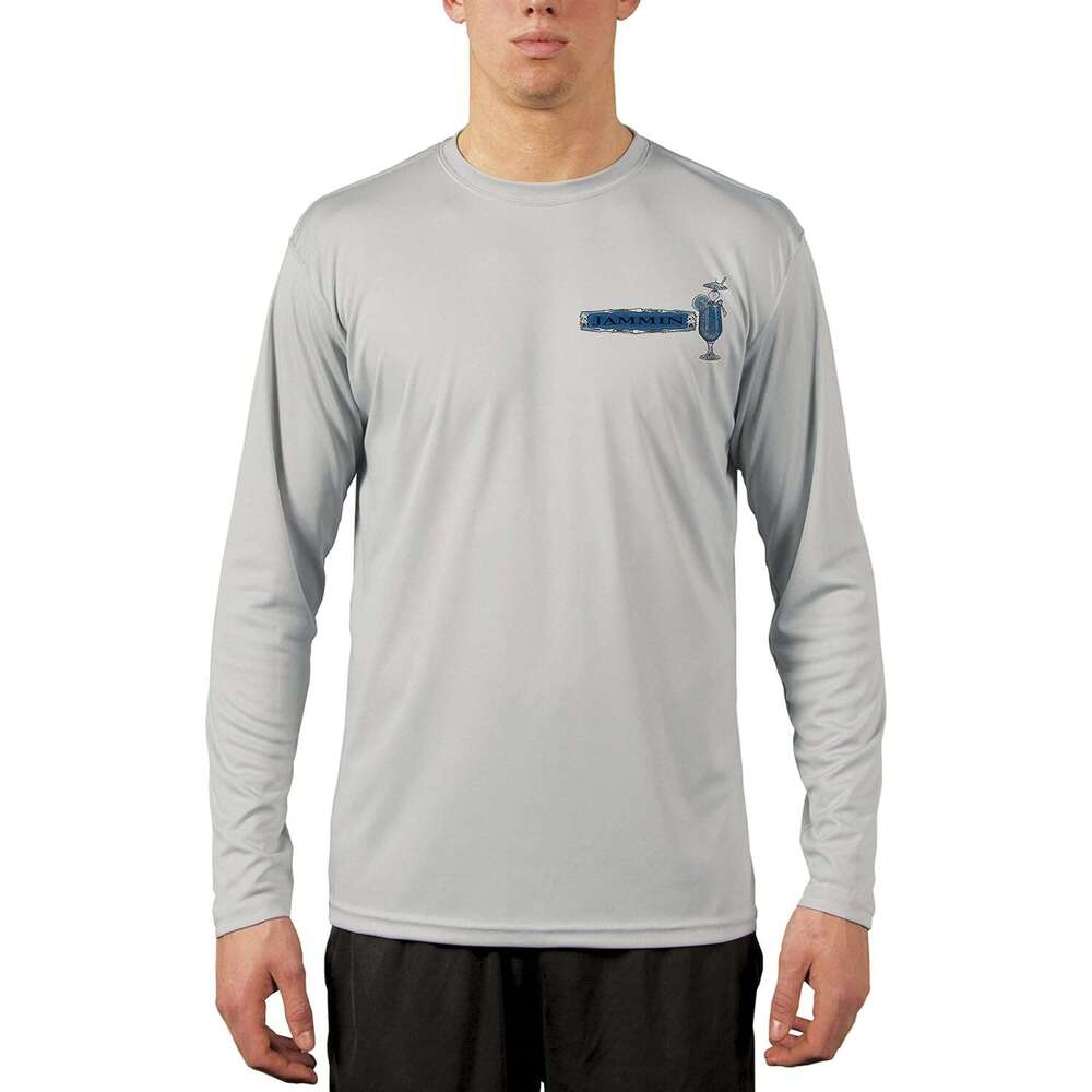 Long Sleeve Shirts For Men Sweatshirt Island Lifestyle Jammin T-Shirt Pearl Grey T Shirt Graphic Tee Streetwear Casual Tops Clothes sweatshirts