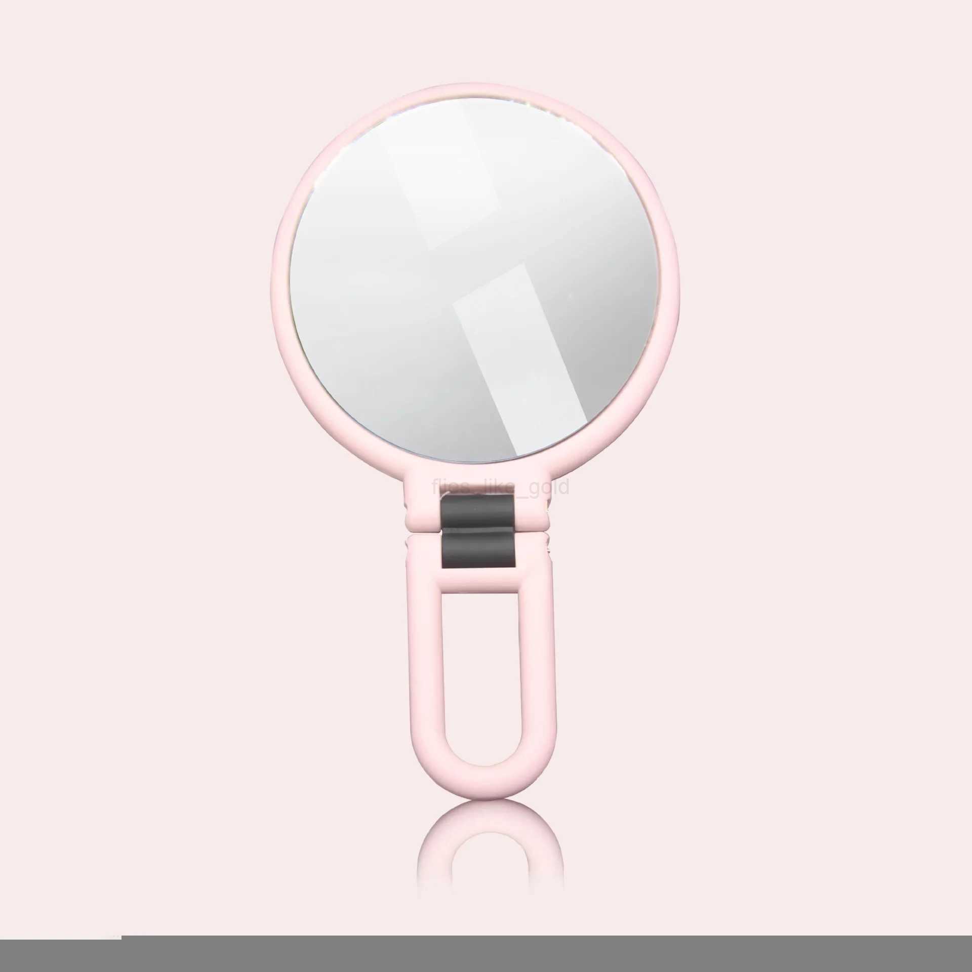 2/5/10/15X Magnifying Makeup Mirror Manual Mirror Folding Double sided Makeup Mirror Travel Portable Makeup Tool W240813