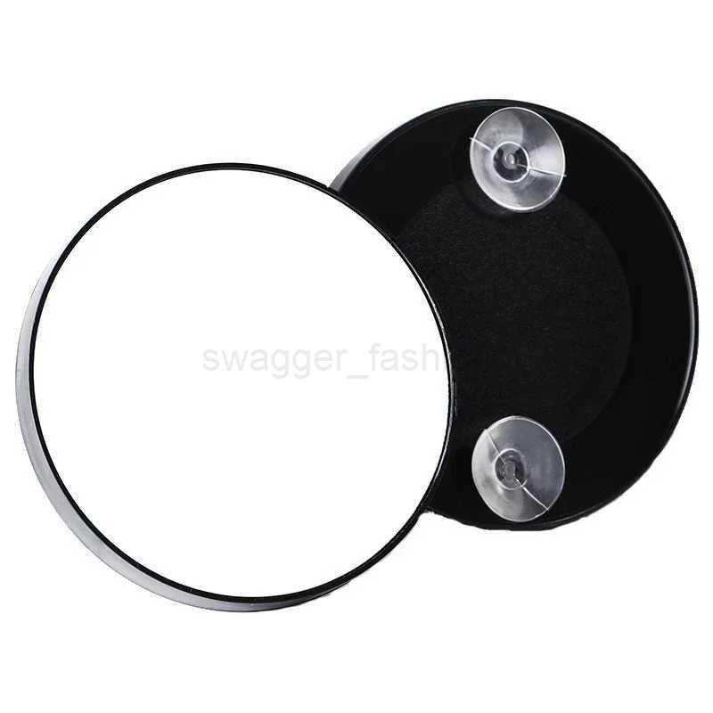 Portable Makeup Mirror Round 5/10/15x Magnifying Mirror With Two Suction Cups Remove Acne Pores Cosmetics Mirror Makeup ToolXJ240813