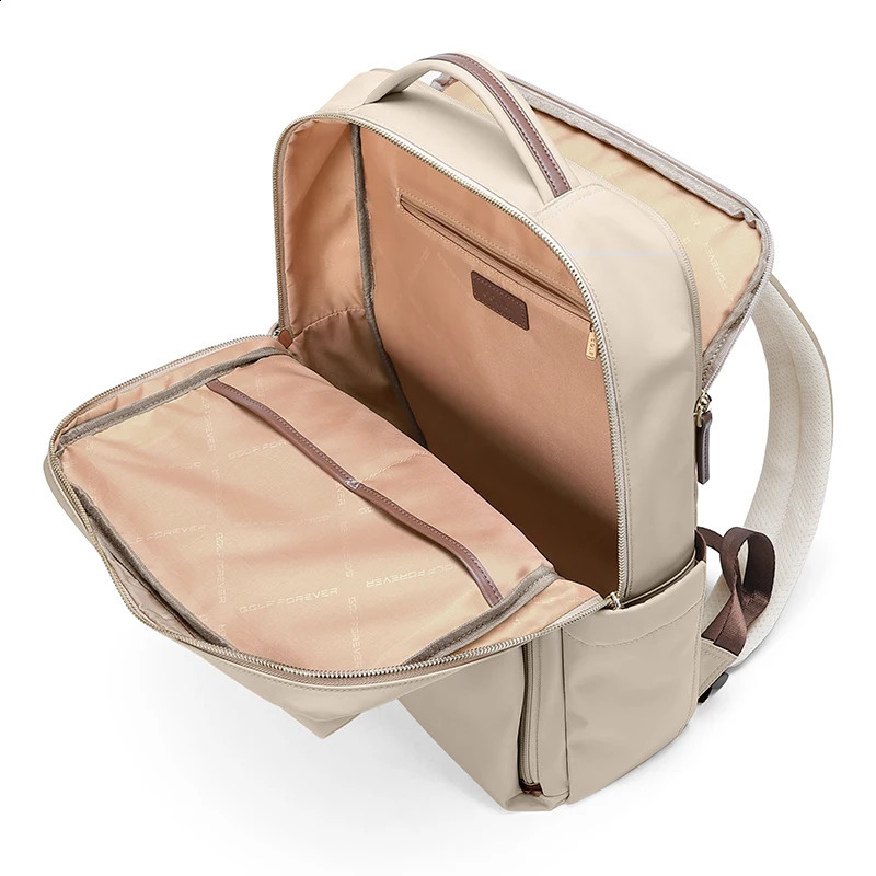 Golf womens backpack work 16 inch elegant and fashionable laptop bag waterproof 240813
