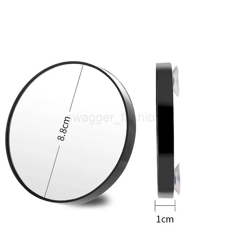 Mini Portable Folding Makeup Mirror With Led Lights 5X Magnifying Compact Pocket Travel Mirrors Make Up Tools with Type-C CableXJ240813
