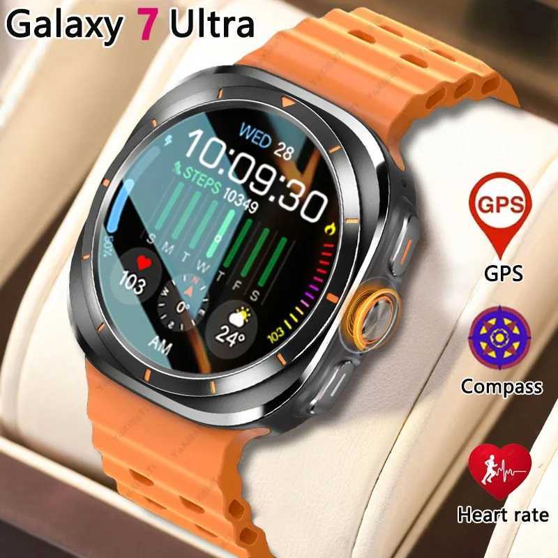Samsung Galaxy Watch Ultra Smartwatch - AMOLED Display, GPS, Compass, SOS Function, Outdoor Sports, BT Call, IP68 Waterproof, CL240812 dh3628137