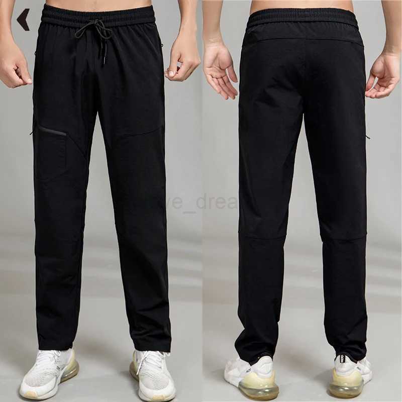 Custom Mens Gym Pants With Zipper Pockets Running Sports Jogger Trousers Workout Training Fitness Casual Pants Sweatpants 9232XJ240813