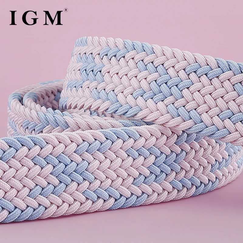 Womens Non Perforated Canvas Casual Womens Elastic Band Student Birthday Gift W240807