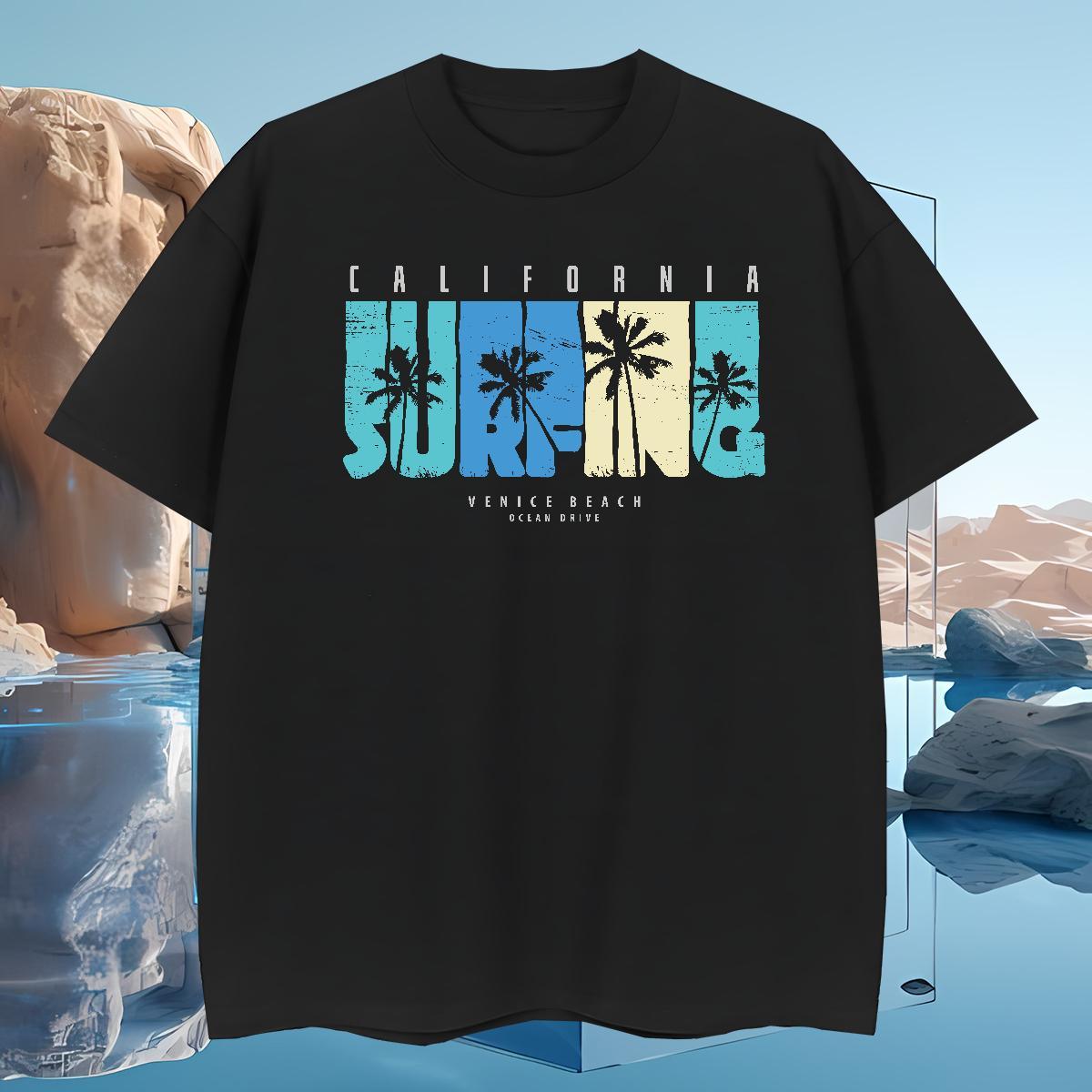 Men T Shirts 230g Cotton tree Spring Summer Breathable DIY Logo Oversized Tshirts Custom Brand Tee Shirt