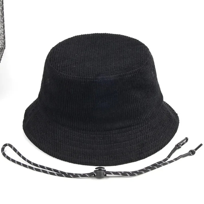 Dad winter hat ladies outdoor coral bucket mens largesized fisherman 5456cm 5658cm 5860cm 6062cm 6264cm 240812