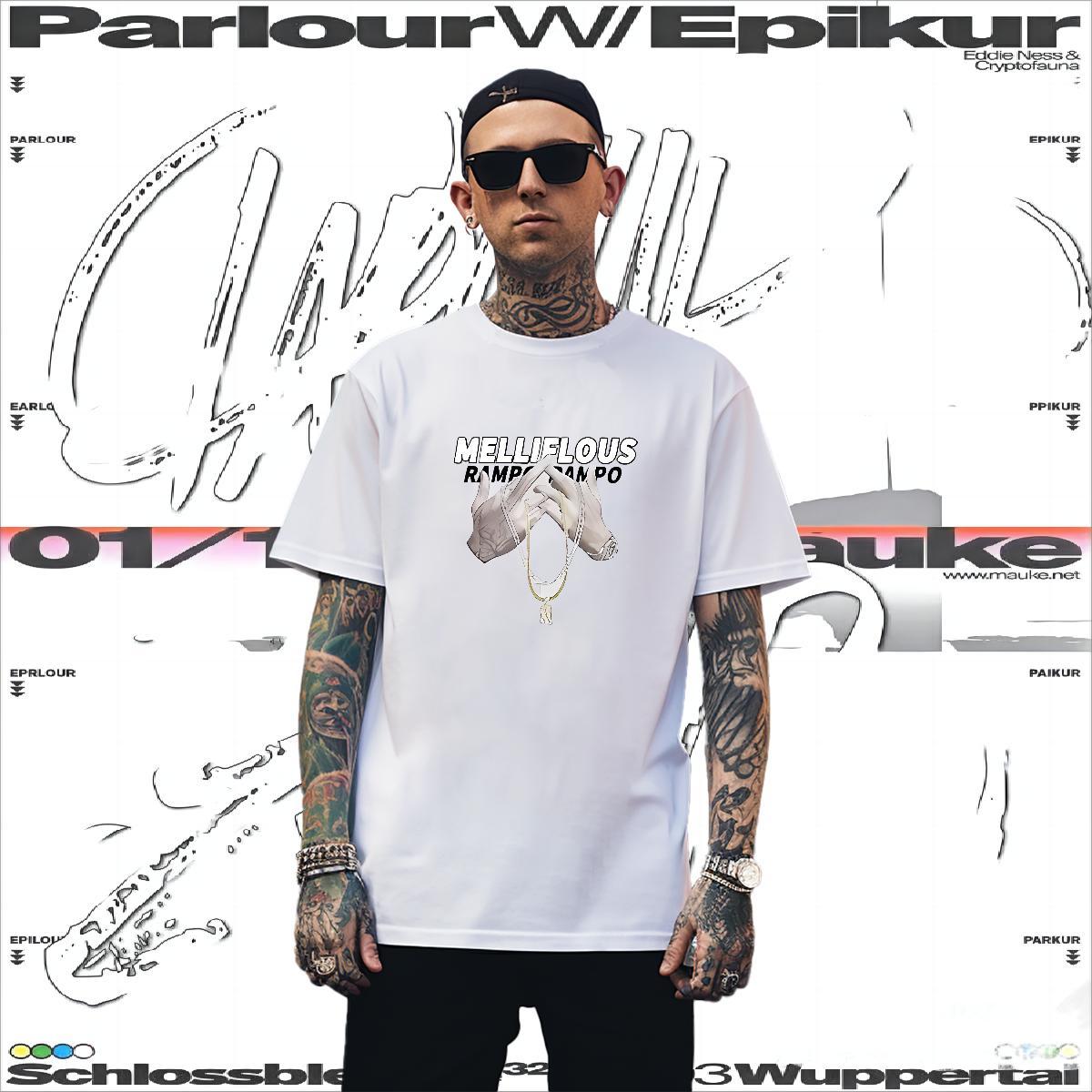 Loose Fit letter T shirt Daily Outfit Couples T Shirts 230g Pure Cotton New Designer Crew Neck Breathable Plus Size Custom Top Tees