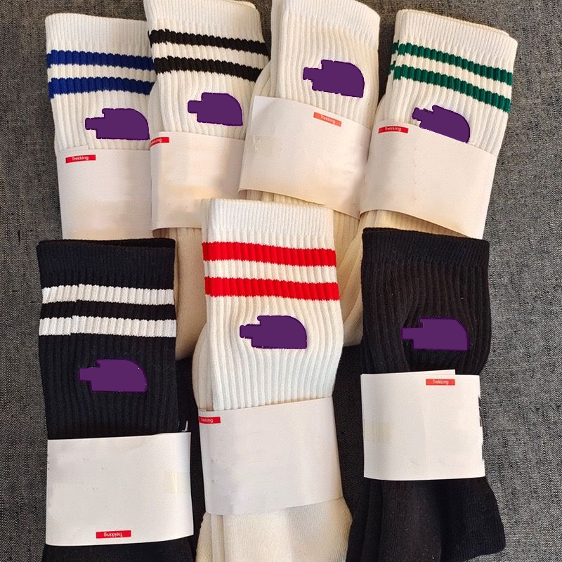 Purple Fashion Socks Women Men Cotton All-match Classic Breathable Stocking Multicolor Mixing Football Basketball Sports Sock High Quality size 39-44
