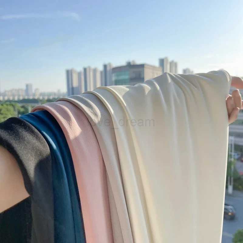 Men Korean Straight Pants Fashion Mens Thin Ice Silk Pants Joggers Loose Casual Straight Trousers Couple PantsXJ240813