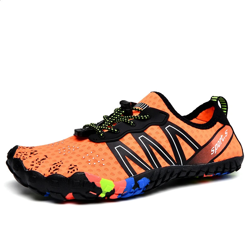 Water shoes for men and women barefoot beach shoes Aqua shoes fast drying children upstream parents children Wading sports shoes swimming shoes 240813