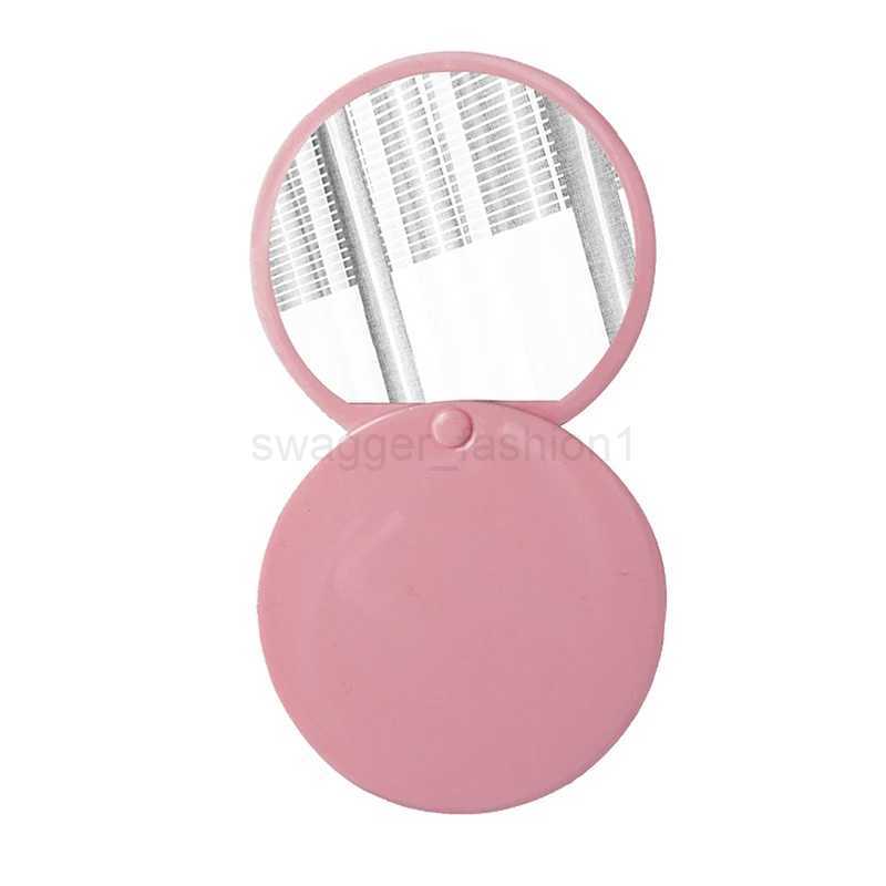 Small Mirror Portable Folding Make-Up Mirror Creative Mini Mirror Sliding Cover Handheld Makeup MirrorXJ240813
