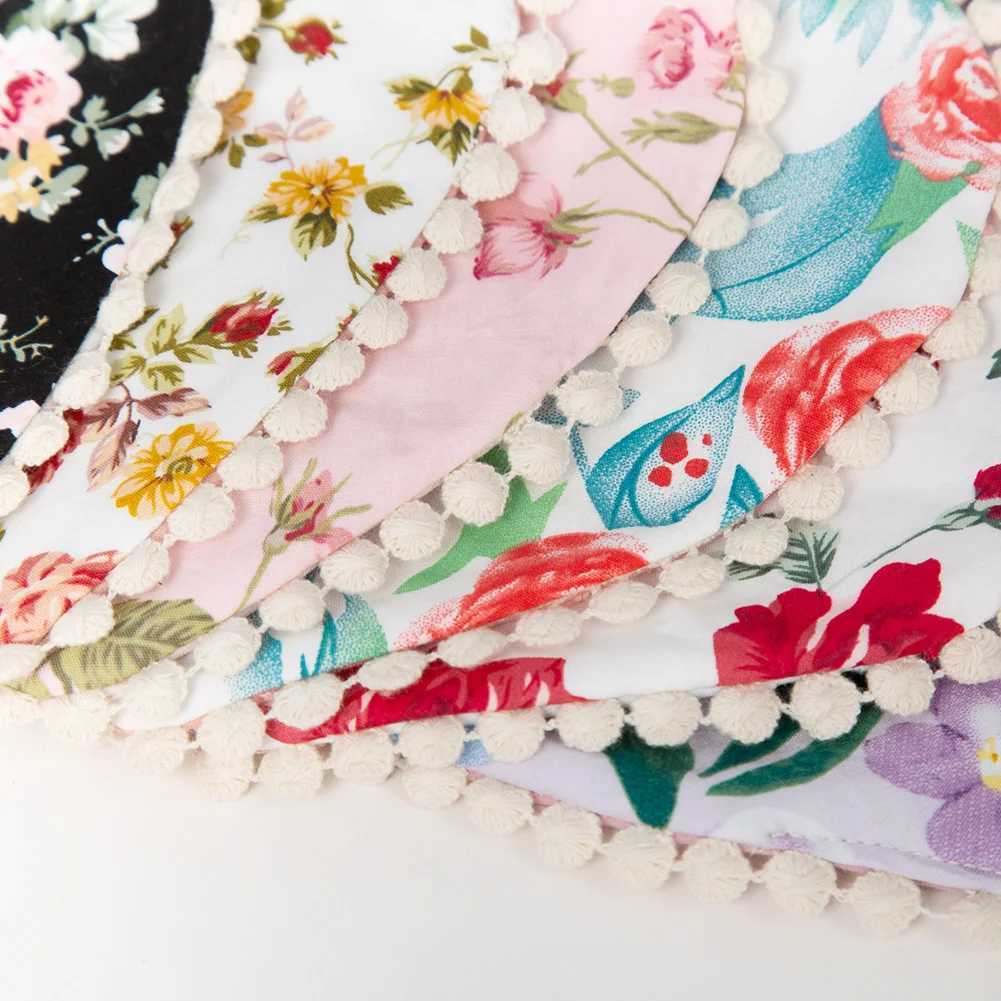 Bibs Burp Cloths 3Pcs/Set Valentines Day Baby Heart Bibs Feeding Bow Headbands Double Side Flower Saliva Towel Kids Photography Props BandanasL4812