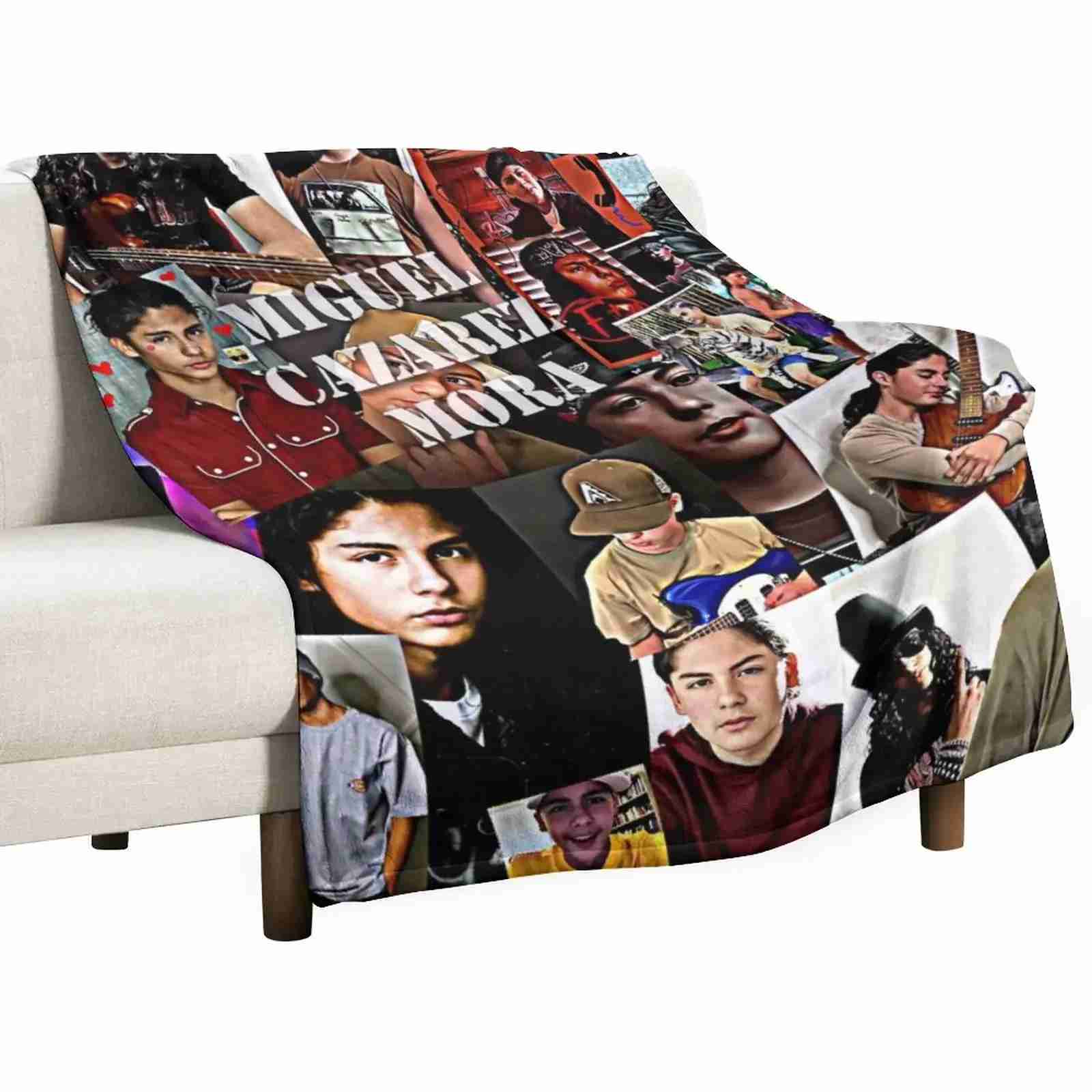miguel cazarez mora Throw Blanket Thins Beach Custom BlanketsXJ240813