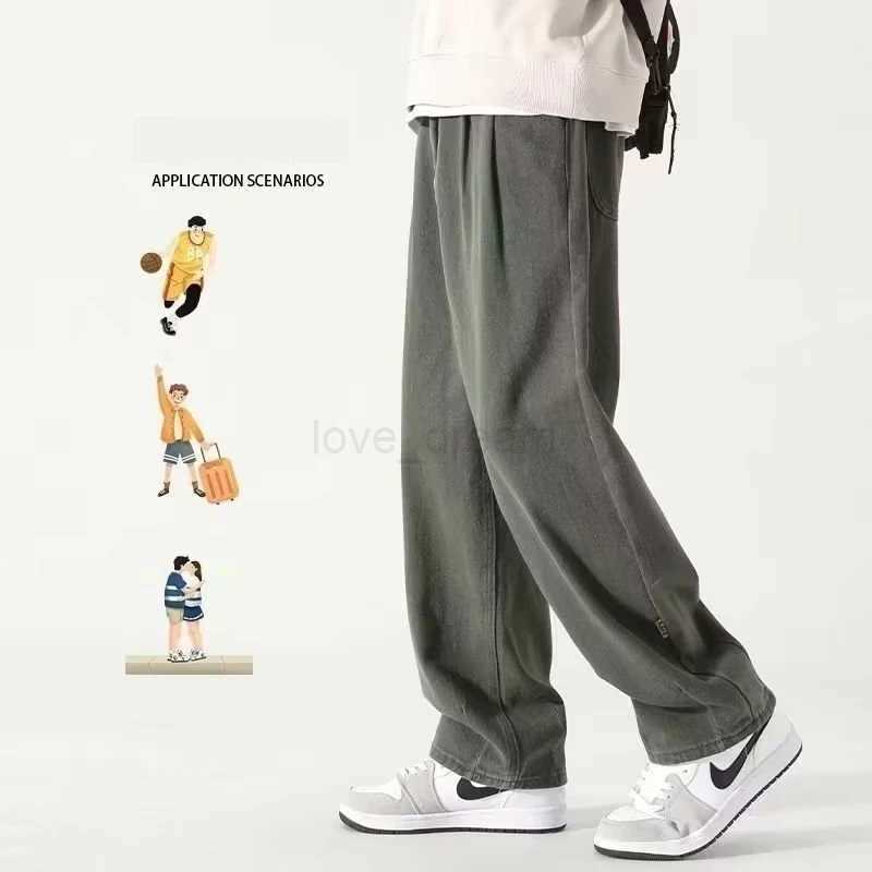 M-3XL American Fashion Brand Patchwork Pants Men Green Khaki Joggers Drawstring Cotton Cargo Trousers Men Y2K All-match PantsXJ240813