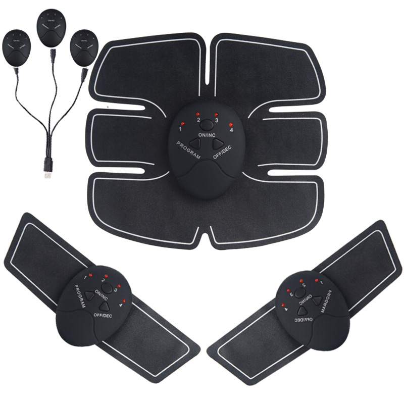 Core Abdominal Trainers EMS Abdominal Toning Belt Abs Muscle Stimulator Massage Home Fitness Workout Equipment Body Abdomen Waist Exerciser Weigh
