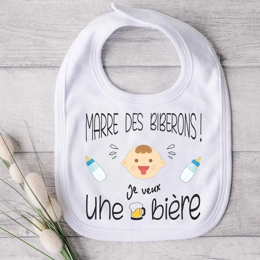 Bibs Burp Cloths Tired of Milk Bring Me A Beer Baby 100% Cotton Bibs Newborn Feeding Bibs Children Feeding Saliva Towel Stuff for KidsL4812