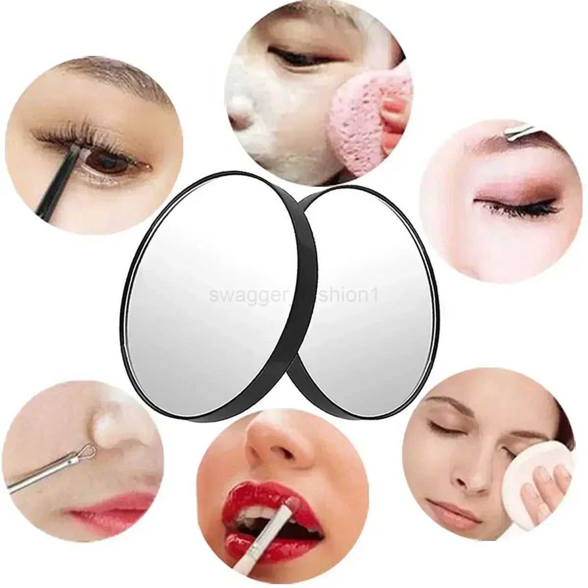 Durable Magnification Mirror Makeup Mirror With Suction Cup Blackhead Magnifying Compact Remove Acne Pores Tool BathroomXJ240813